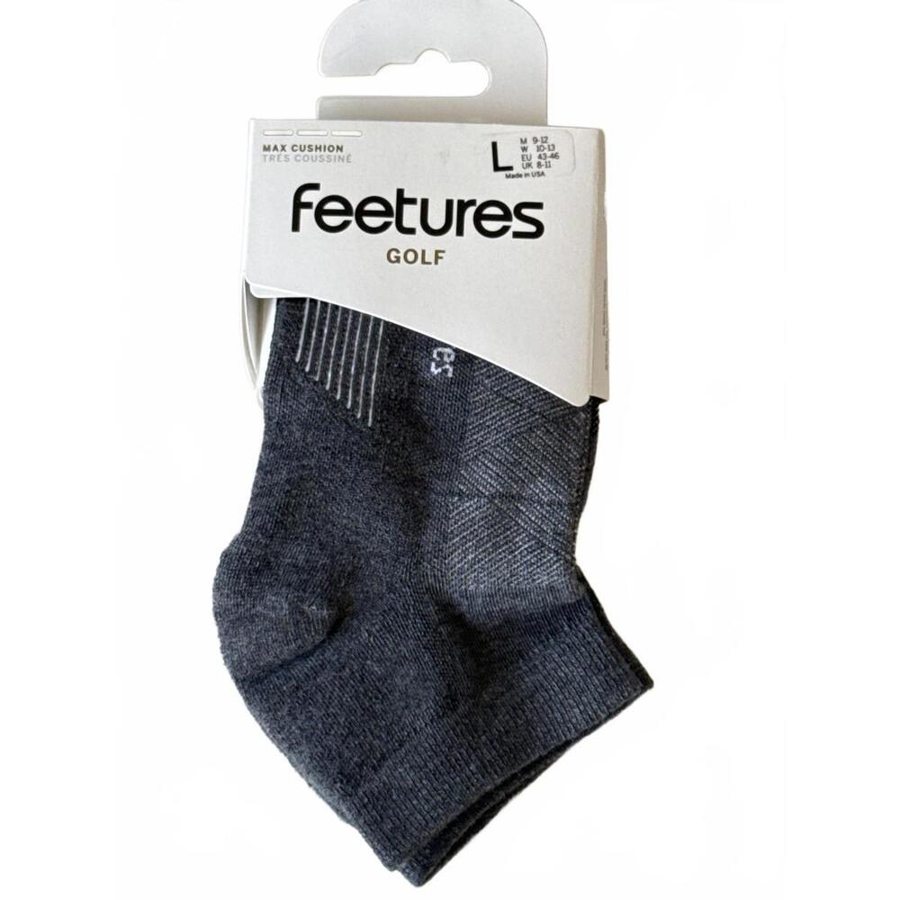 3 Pairs Si L Feetures Golf Max Cushion Low Cut Socks No Blisters M 9-12 W 10-13 - Picture 3 of 6